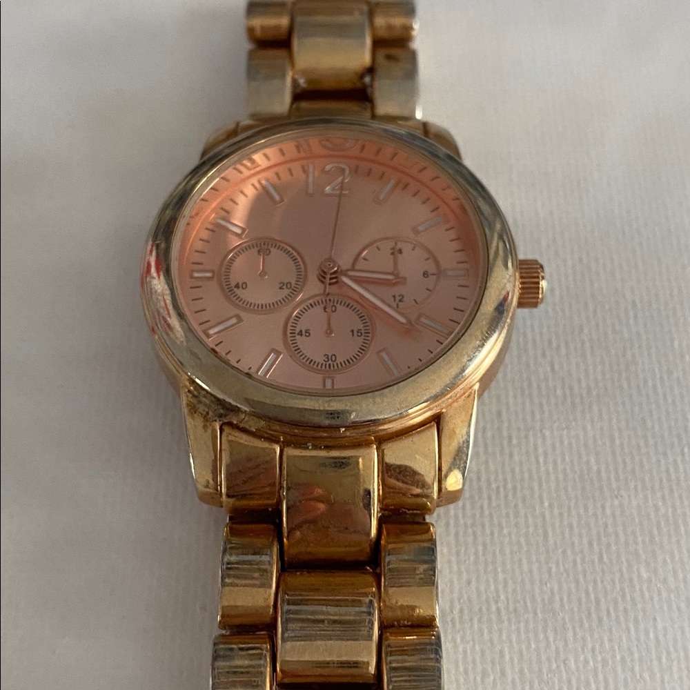 Gold watch